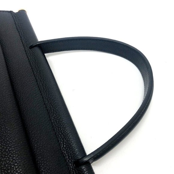 BURBERRY Square type small title bag Hand Bag Leather Black/GoldHardware - Picture 8 of 11